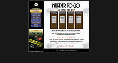Desktop Screenshot of murdertogo.com